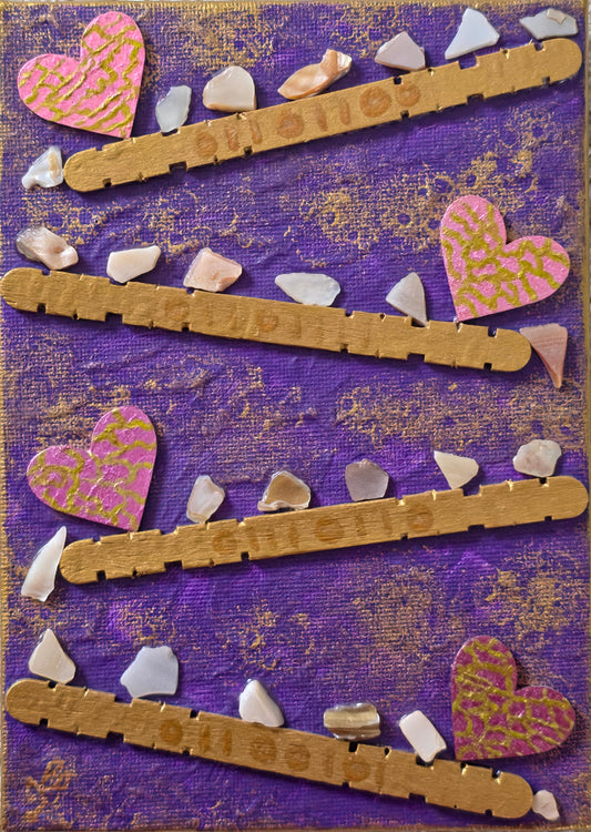 Cascade: Gravity of Love, 5X7 Inch Original
