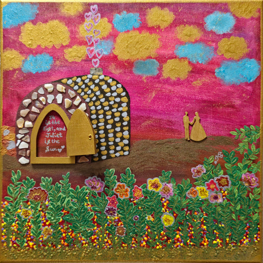 And You Are My Juliet!, 14X14 Inch Original