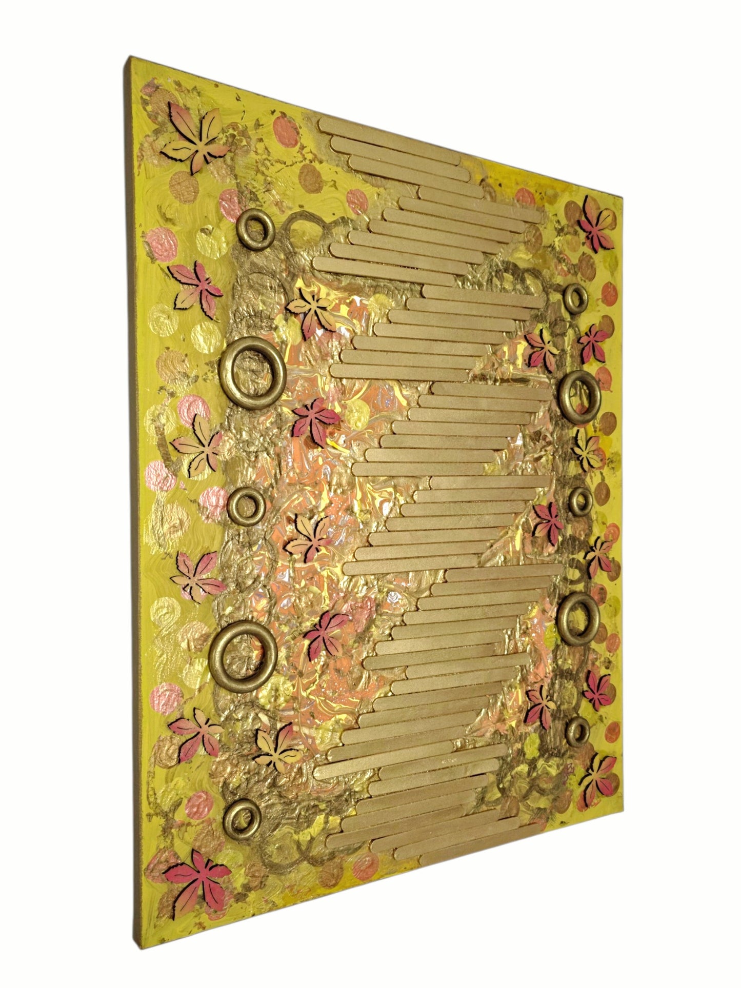 Golden Frequency, 16X20 Inch Original