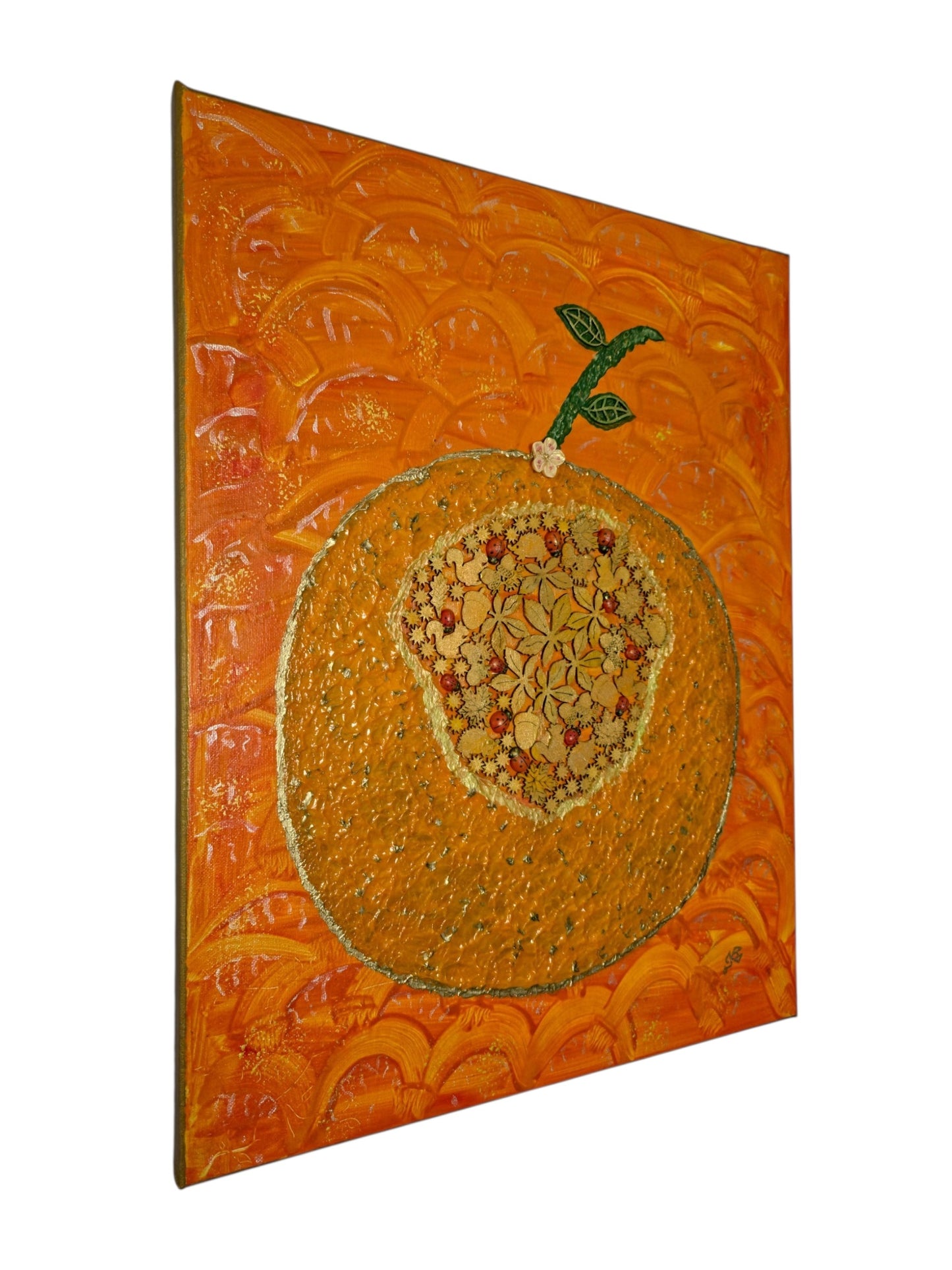 Inner Worlds Collection: The Citrus Soul, 16X20 Inch Original