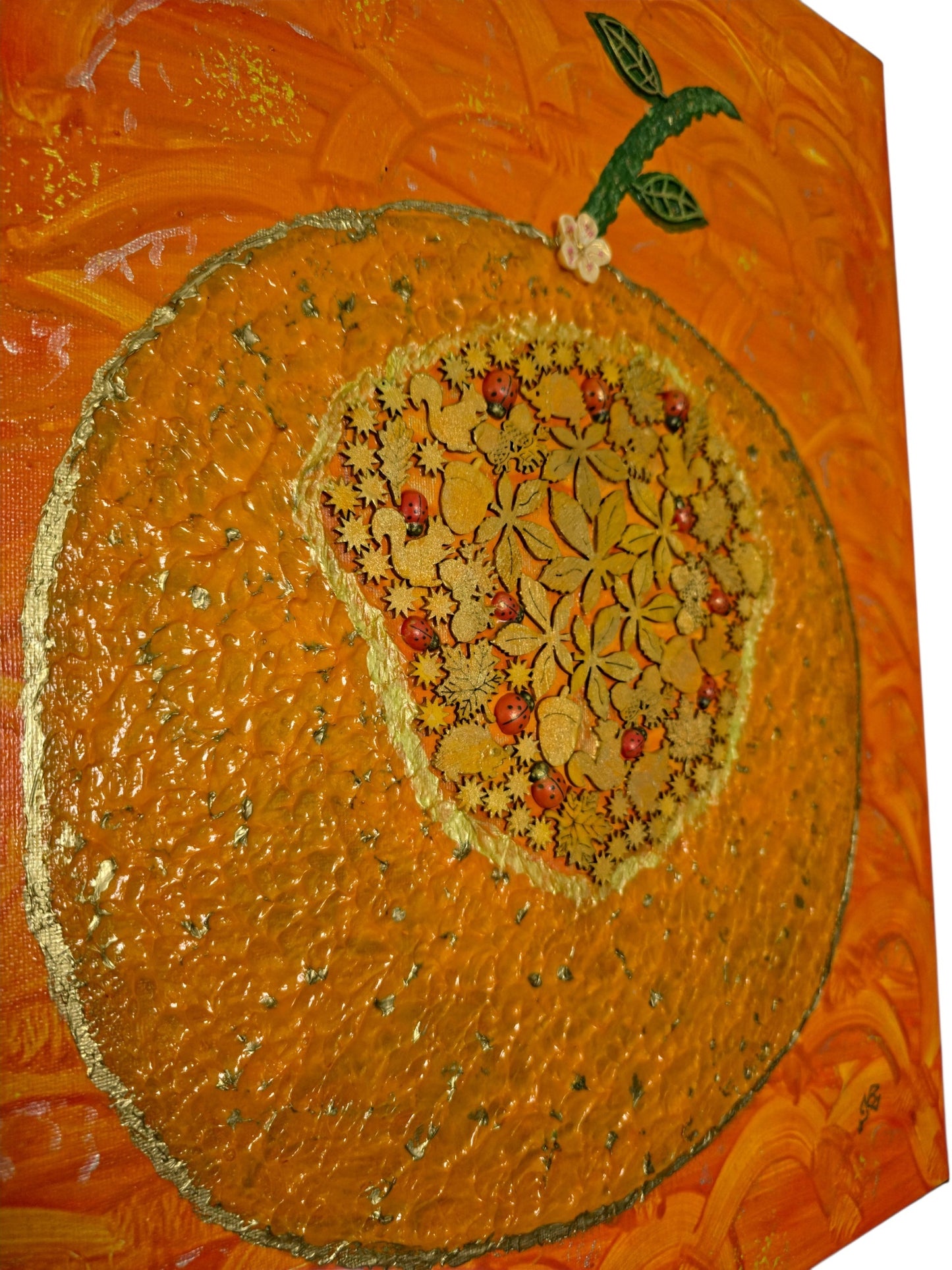Inner Worlds Collection: The Citrus Soul, 16X20 Inch Original